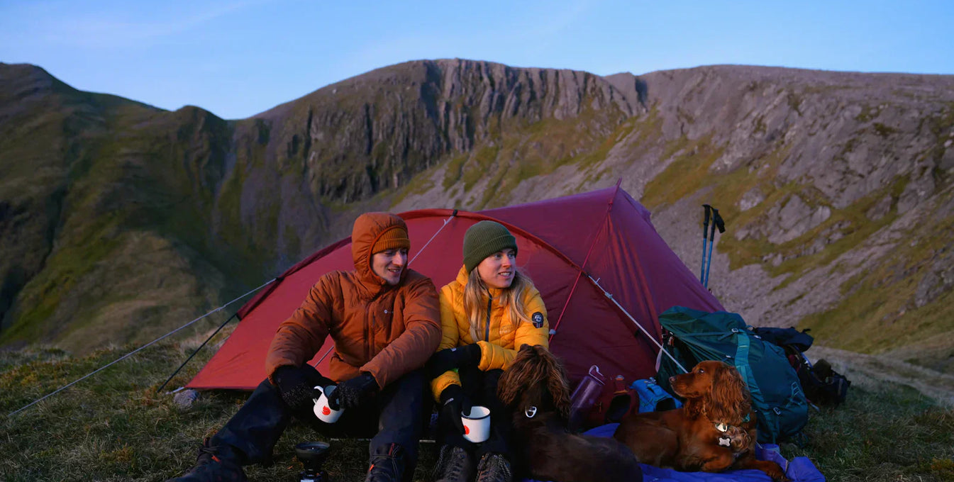 Backpacking the 40km Scottish Mamores Munro Circuit with Our Two Dogs